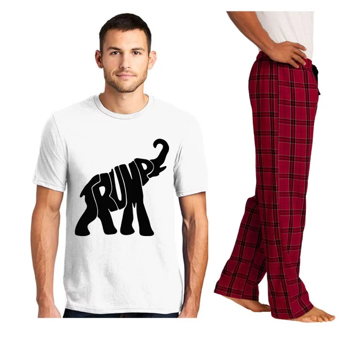 Elehphant Trump Pajama Set