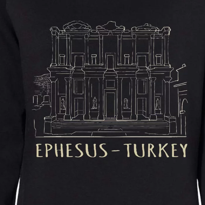 Ephesus Turkey Womens California Wash Sweatshirt