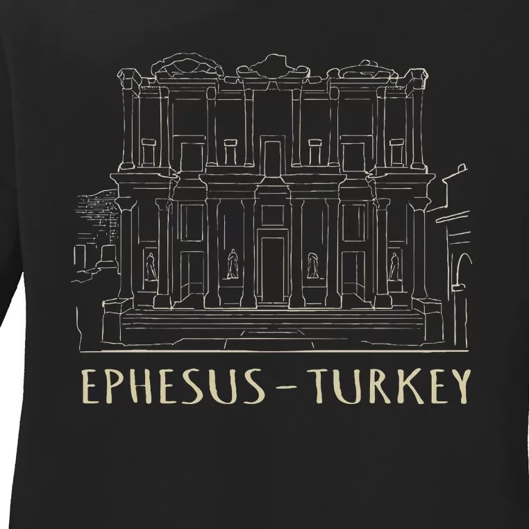 Ephesus Turkey Ladies Long Sleeve Shirt