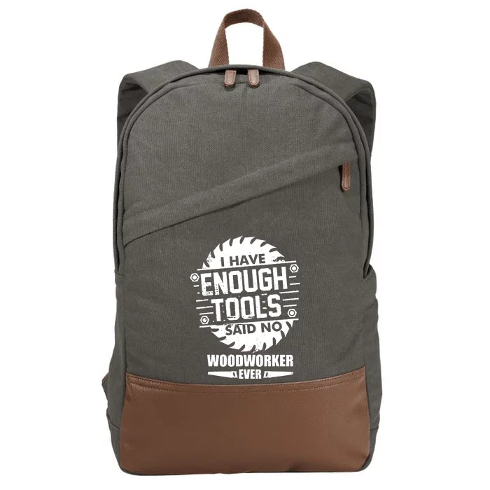 Enough Tools Cotton Canvas Backpack