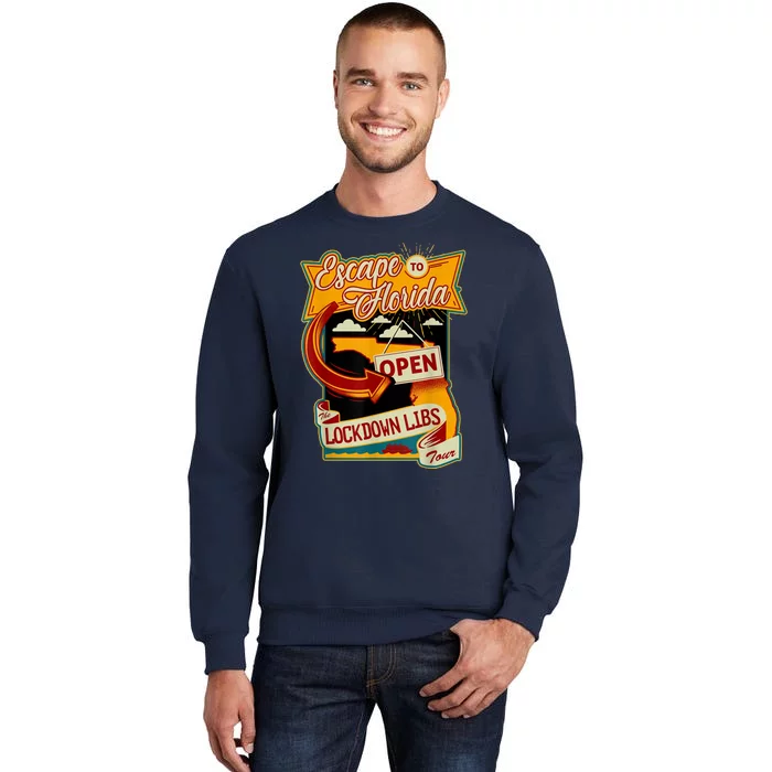 Escape To Florida Open The Lockdown Libs Tour Sweatshirt