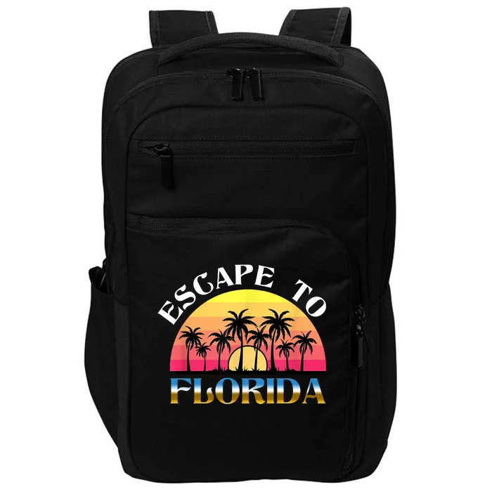 Escape To Florida Impact Tech Backpack