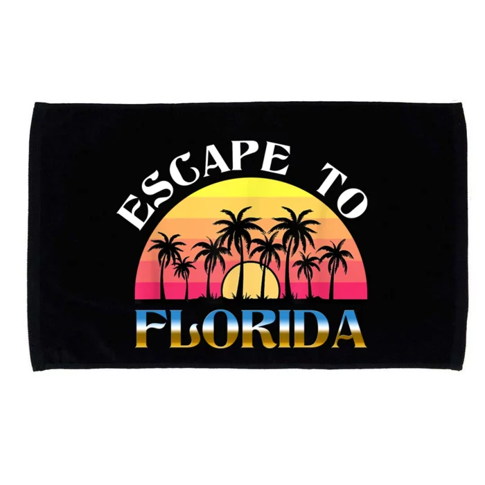 Escape To Florida Microfiber Hand Towel