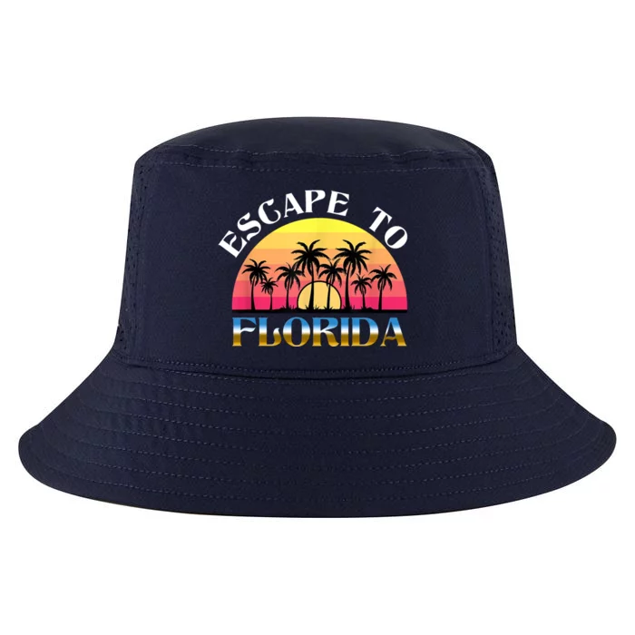 Escape To Florida Cool Comfort Performance Bucket Hat