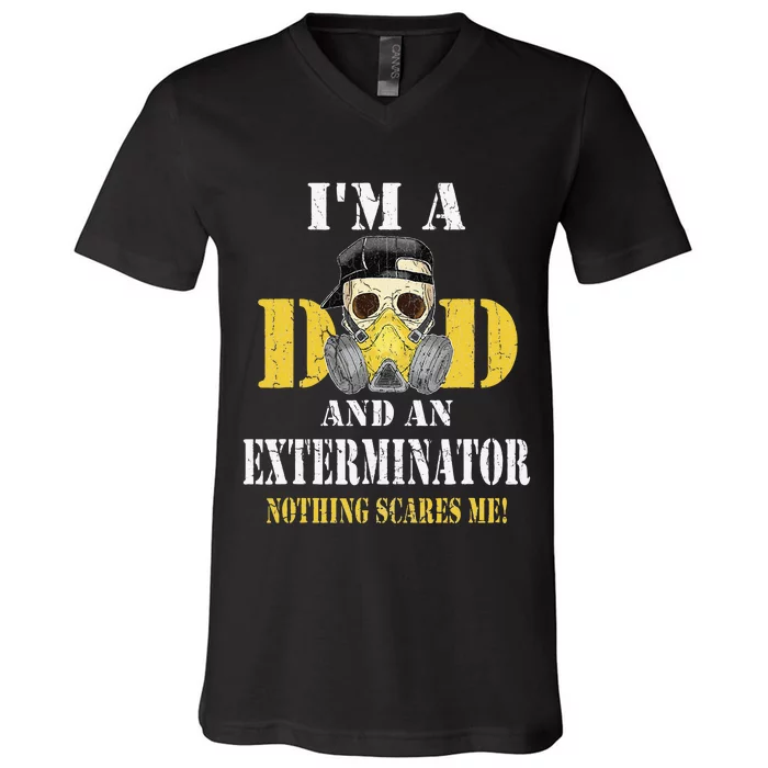 Exterminator Tee Funny Pest Control Professional V-Neck T-Shirt