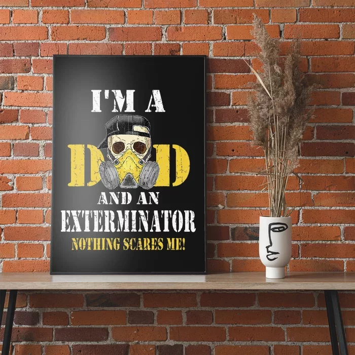 Exterminator Tee Funny Pest Control Professional Poster