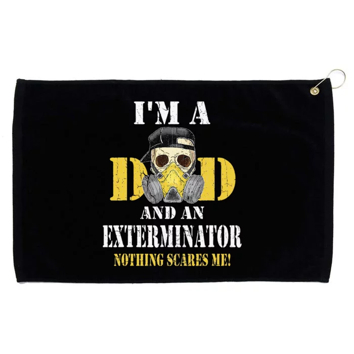 Exterminator Tee Funny Pest Control Professional Grommeted Golf Towel