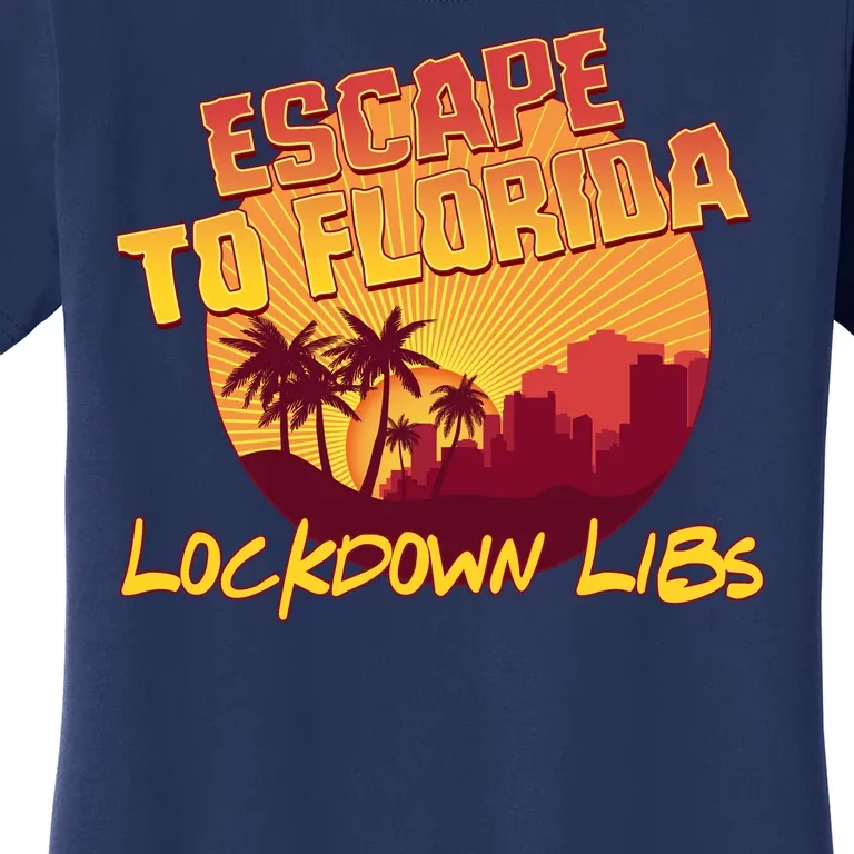 Escape To Florida Lockdown Libs Women's T-Shirt