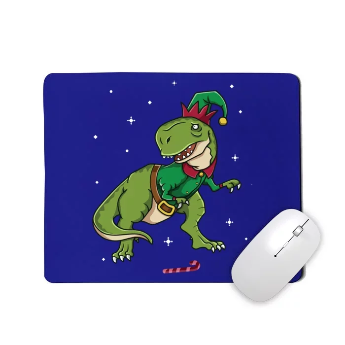 Elf Tgiftrex Fa Ra Ra Rawr Dinosaur Christmas Dino Gift Cool Gift Mousepad