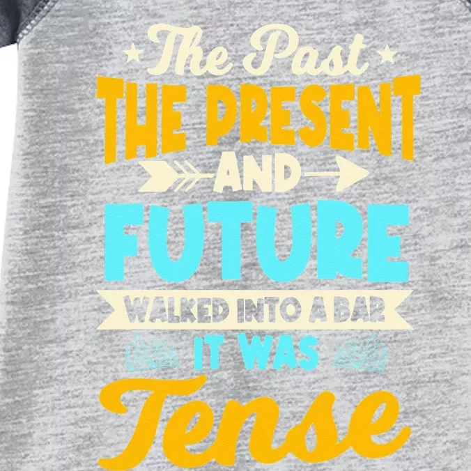 English Teacher Grammar Grammatical Rules Tenses Tense Infant Baby Jersey Bodysuit