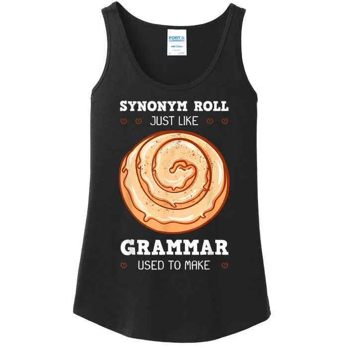 English Teacher Grammarians Grammar Police Professors Ladies Essential Tank