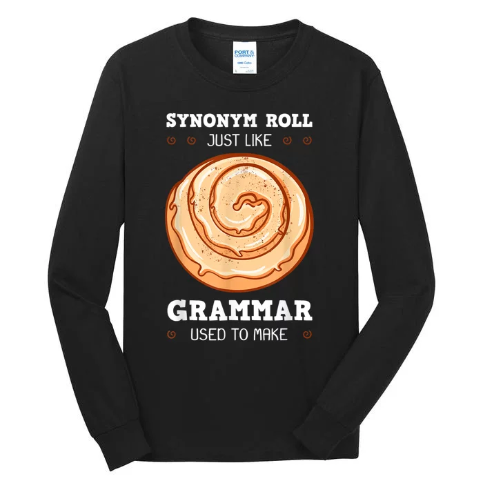 English Teacher Grammarians Grammar Police Professors Tall Long Sleeve T-Shirt