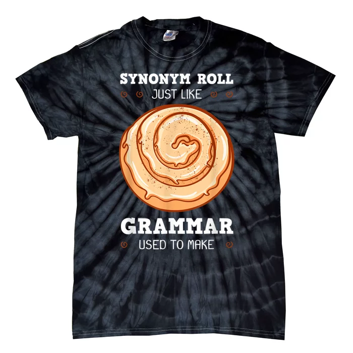 English Teacher Grammarians Grammar Police Professors Tie-Dye T-Shirt