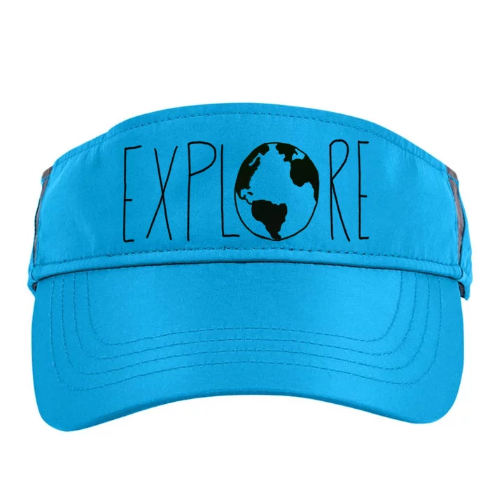 Explore The Globe Adult Drive Performance Visor