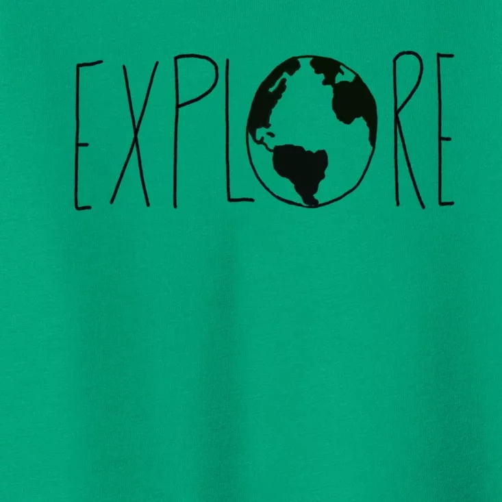 Explore The Globe Toddler T-Shirt