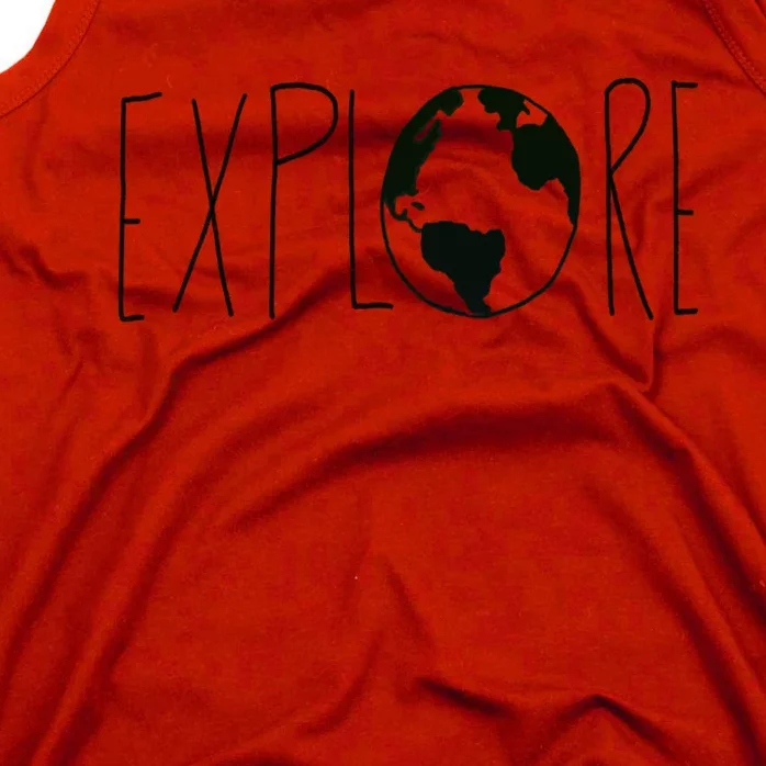 Explore The Globe Tank Top