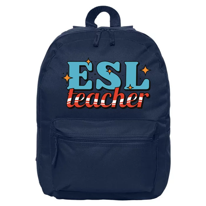 ESL Teacher Gift 16 in Basic Backpack