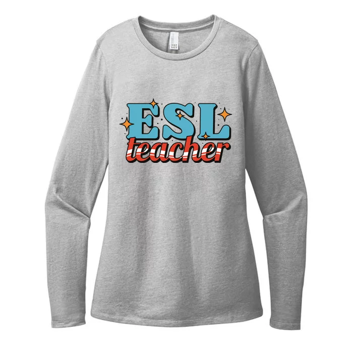 ESL Teacher Gift Womens CVC Long Sleeve Shirt