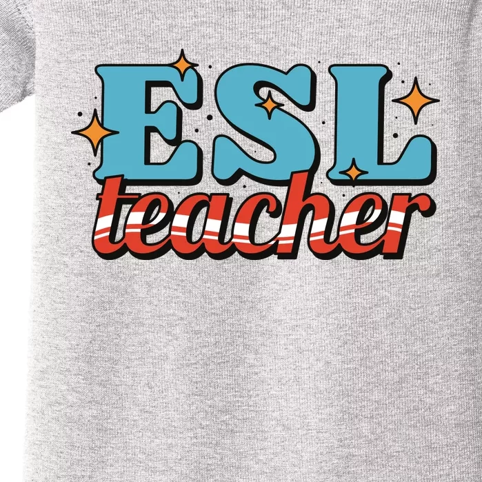 ESL Teacher Gift Baby Bodysuit