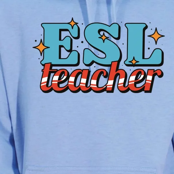 ESL Teacher Gift Unisex Surf Hoodie