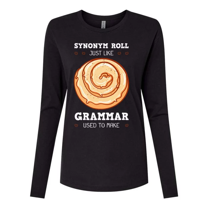 English Teacher Grammarians Grammar Police Professors Womens Cotton Relaxed Long Sleeve T-Shirt