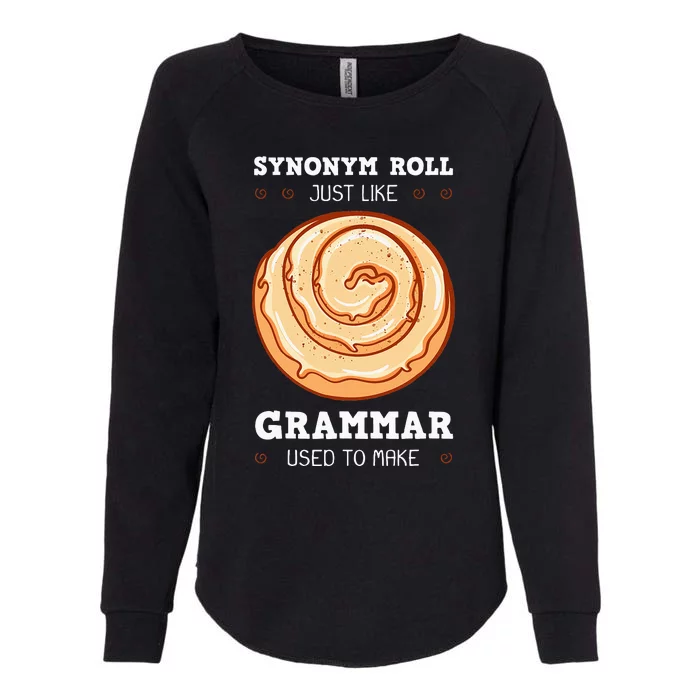 English Teacher Grammarians Grammar Police Professors Womens California Wash Sweatshirt