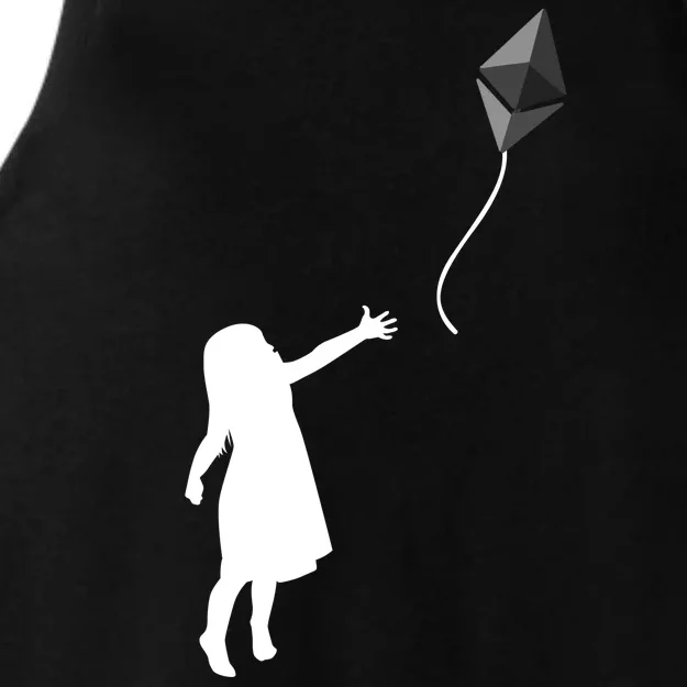 ETH Balloon Ethereum Crypto Ladies Tri-Blend Wicking Tank