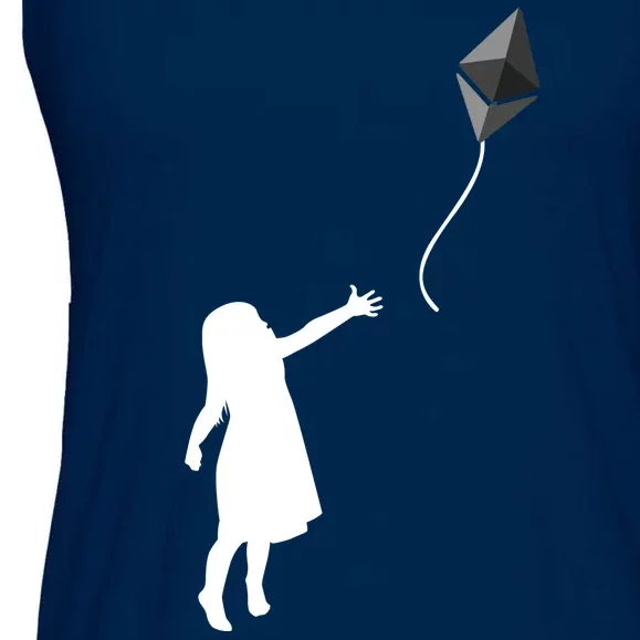 ETH Balloon Ethereum Crypto Ladies Essential Flowy Tank