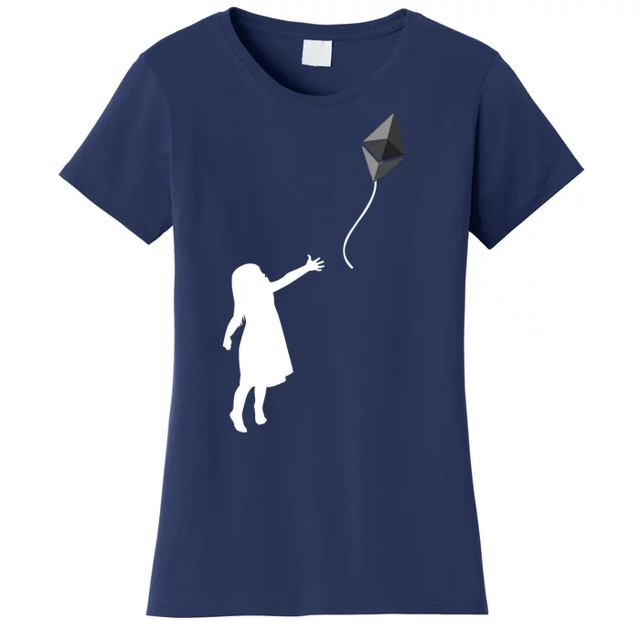 ETH Balloon Ethereum Crypto Women's T-Shirt