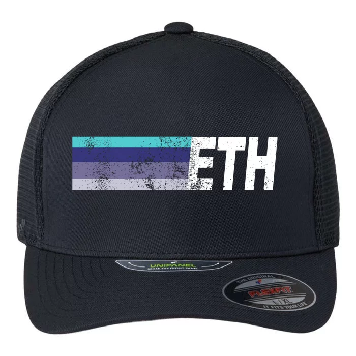 ETH Ethereum Flexfit Unipanel Trucker Cap