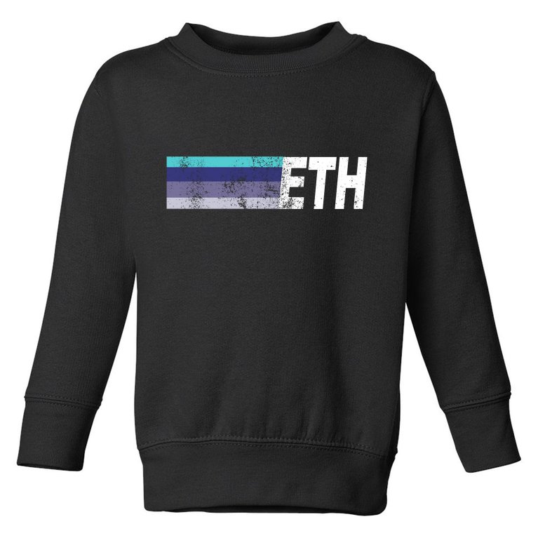 ETH Ethereum Toddler Sweatshirt