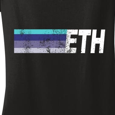 ETH Ethereum Women's V-Neck T-Shirt