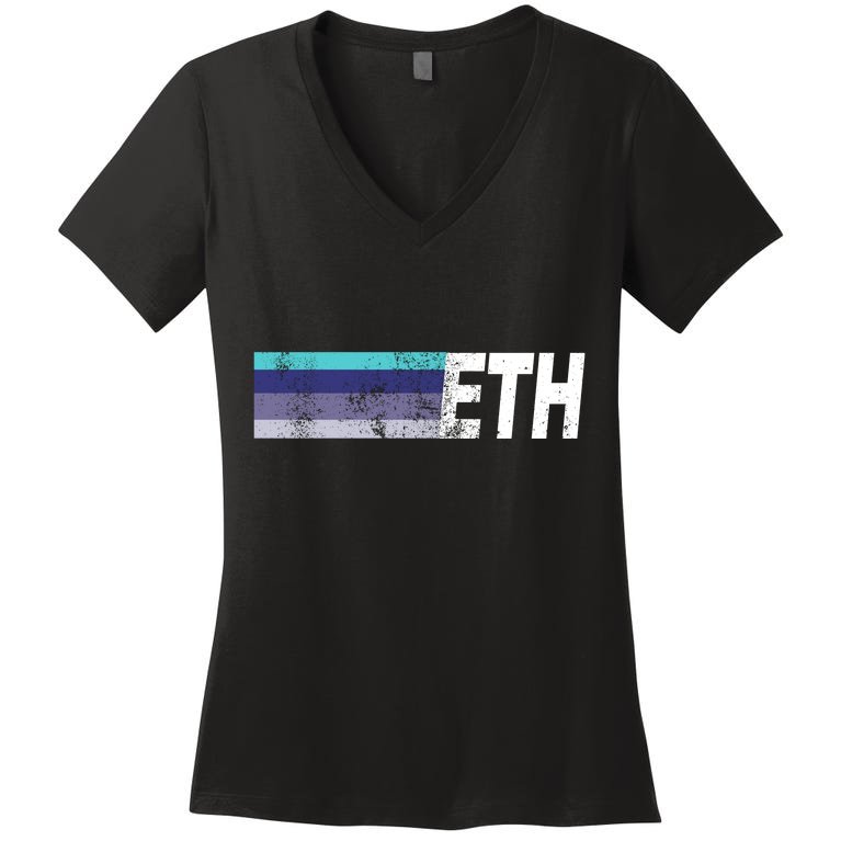 ETH Ethereum Women's V-Neck T-Shirt