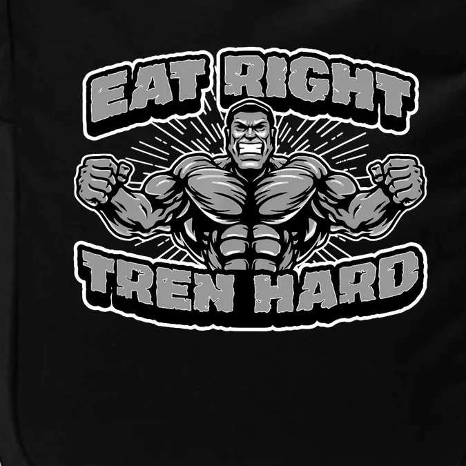 Eat-Right Tren Hard - Anabolic Steroid Gym Bodybuilding Impact Tech Backpack