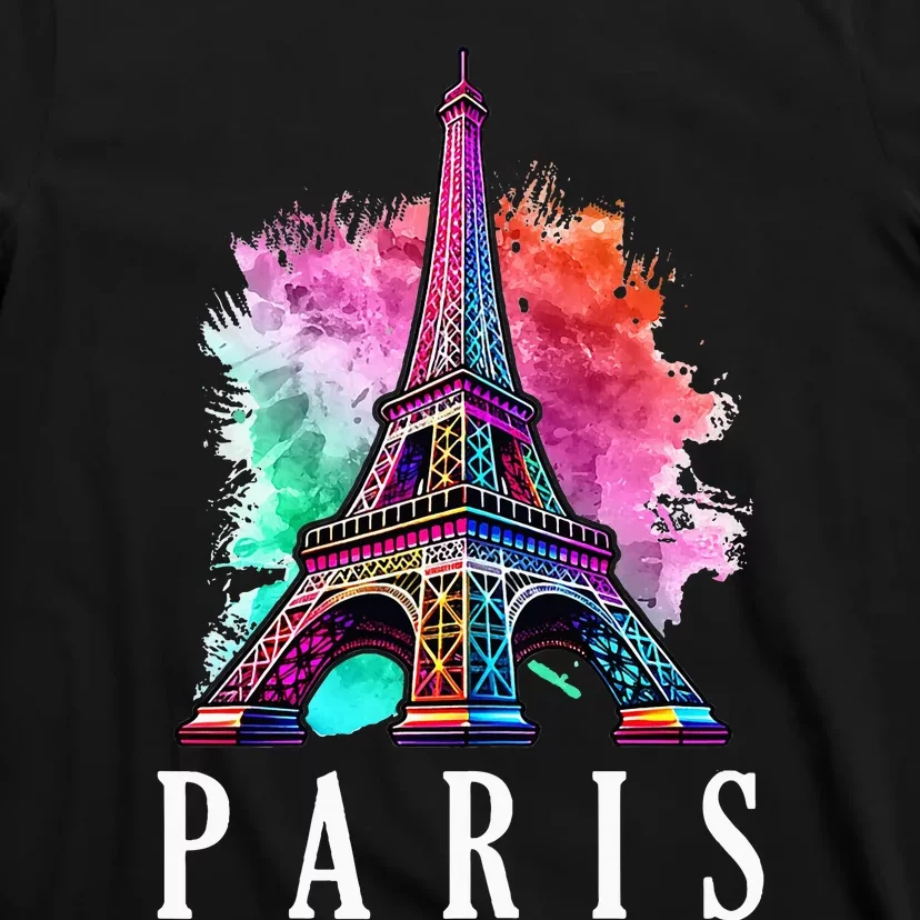 Eiffel Tower Holiday France Souvenir Paris T-Shirt