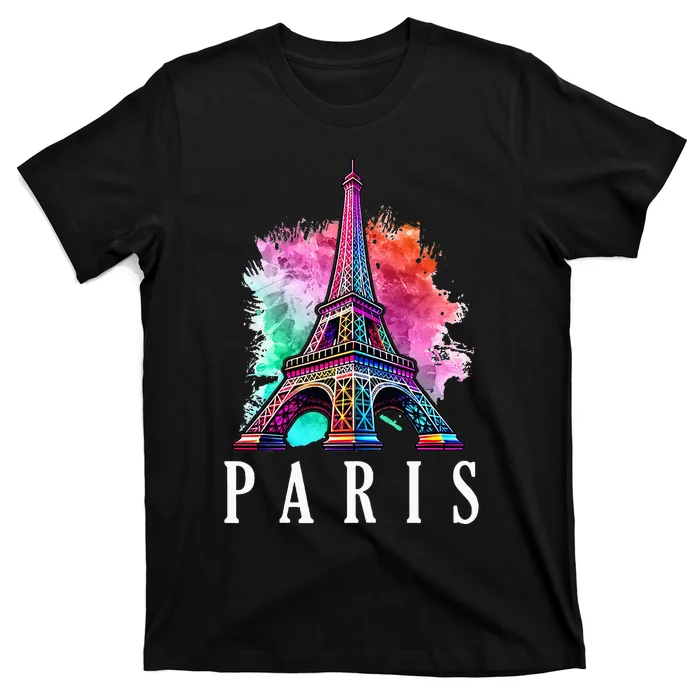 Eiffel Tower Holiday France Souvenir Paris T-Shirt