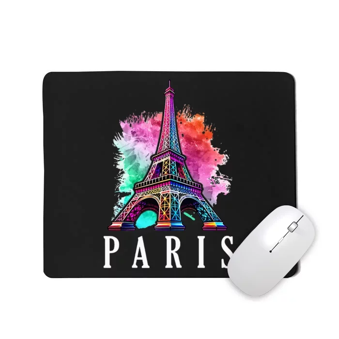 Eiffel Tower Holiday France Souvenir Paris Mousepad