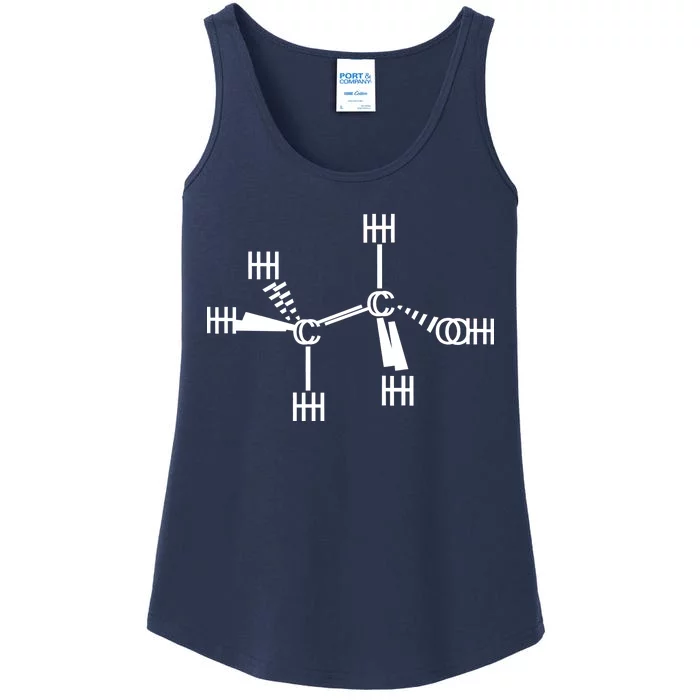 Ethanol Molecole As Seen Drunk Ladies Essential Tank