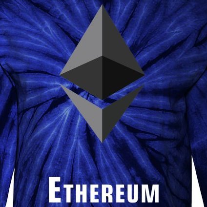 Ethereum Classic Tie-Dye Long Sleeve Shirt