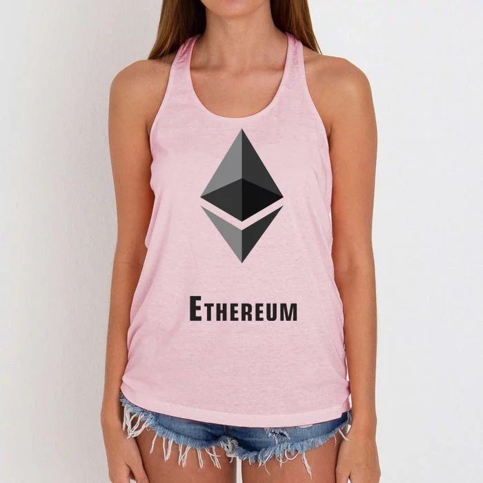 Ethereum Classic Women's Knotted Racerback Tank