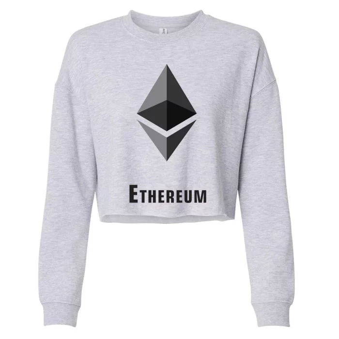 Ethereum Classic Cropped Pullover Crew