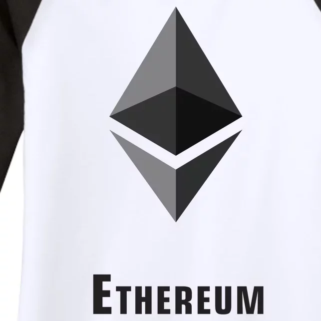 Ethereum Classic Women's Tri-Blend 3/4-Sleeve Raglan Shirt