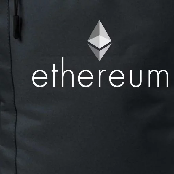 Ethereum Crypto Currency Logo Daily Commute Backpack