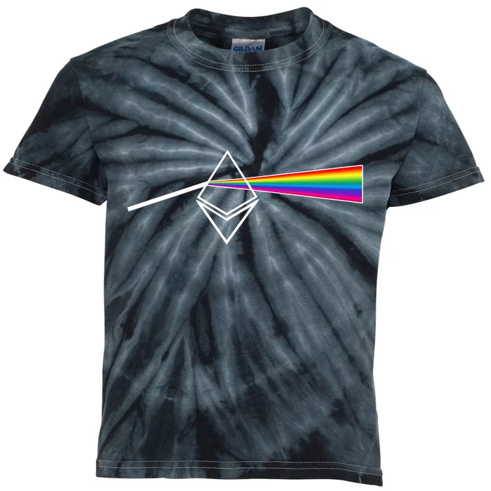 Ethereum Prism Classic Kids Tie-Dye T-Shirt