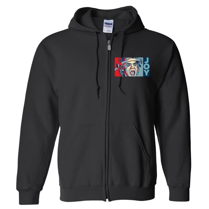 Embracing The Joy By Daniel Medina Full Zip Hoodie