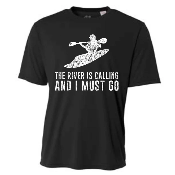 E:\Upload Tool\Media\Hoanew\Whitewater Kayak The River Is Calling Kayaking Cooling Performance Crew T-Shirt