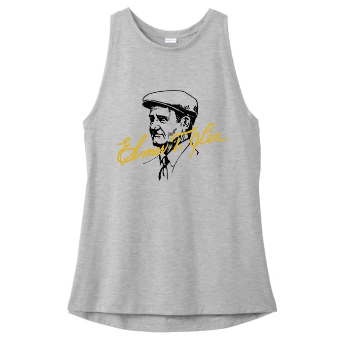 Elmer T Lee Kentucky Bourbon Whiskey Distillery Trail Ladies Tri-Blend Wicking Tank