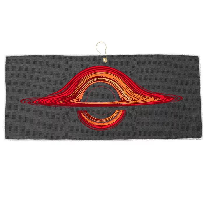 Exploring the Mysteries of Black Holes Large Microfiber Waffle Golf Towel