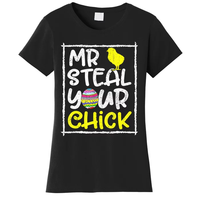 Easter Toddlers Mr Steal Your Funny Spring Humor Women's T-Shirt