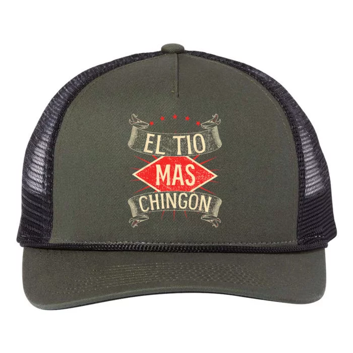 El Tio Mas Chingon Nephew Or Niece Retro Rope Trucker Hat Cap